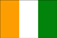 Drapeau Cote d'Ivoire