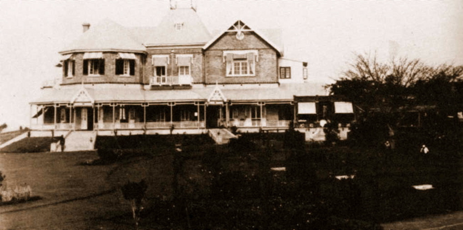 Government House in Entebbe