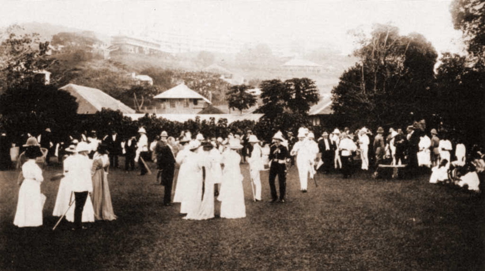 Garden Party, Hill Station, 1909