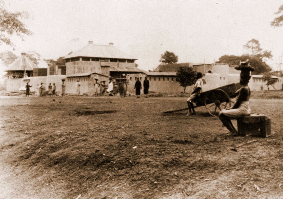 Residency. Fort Kumasi, Gold Coast 1890