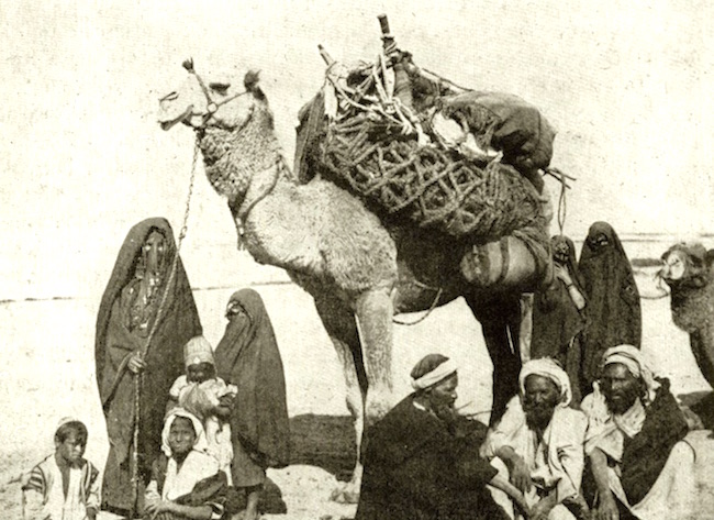 Group of Bedouin Arabs in Egypt