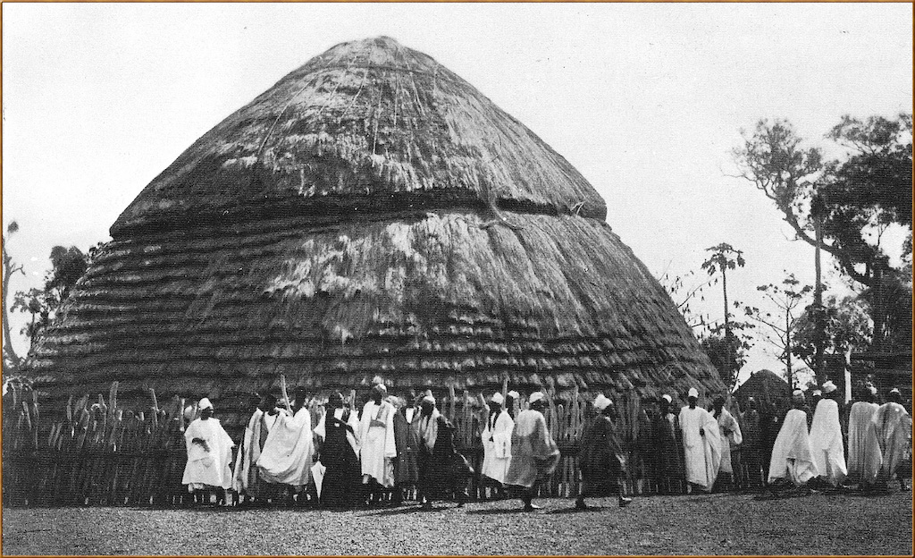 Mosquee de Labe, Guinee. Annees 1950"