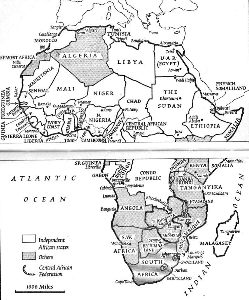 Map of Africa